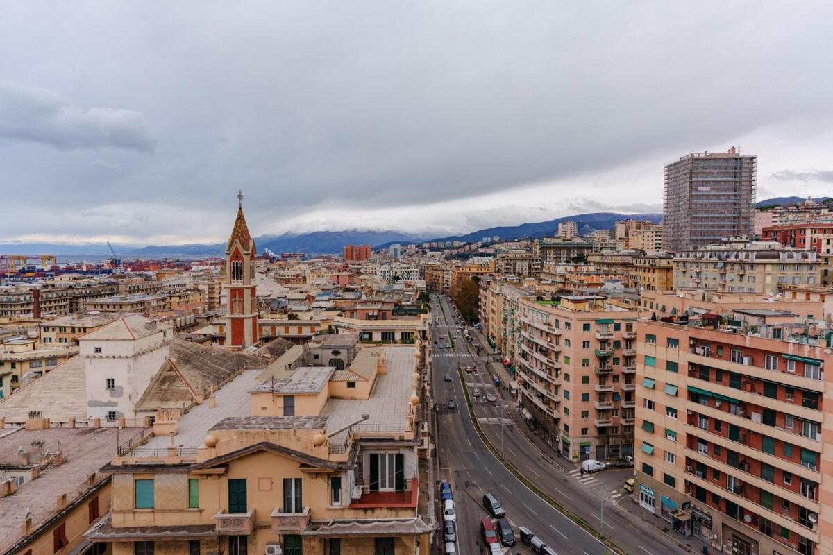 Amiro Casa Sea View Torre Apartment Genoa Bagian luar foto